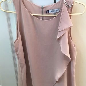 Jennifer Lopez Classy Formal Ruffle Top